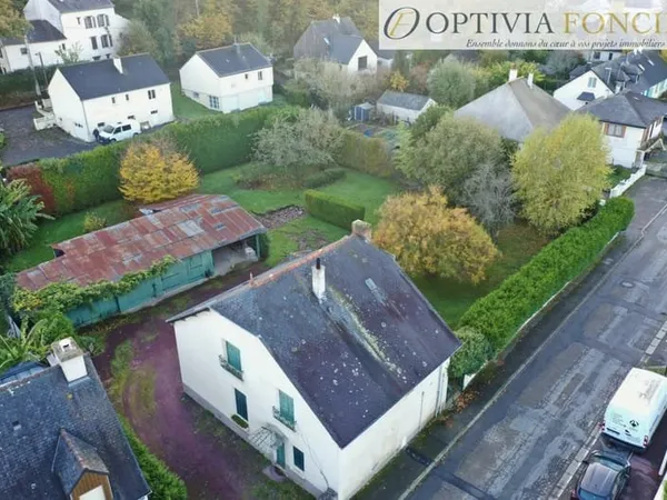 Maison T5 bourg PONT REAN à rénover - 148 m2 - 1 615 m2 terr