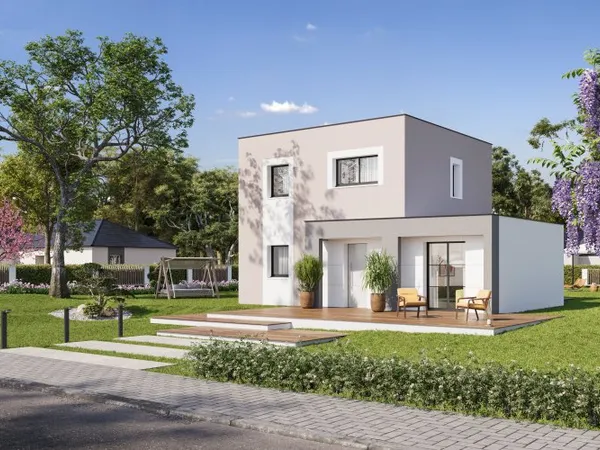 Terrain + maison 86 m²