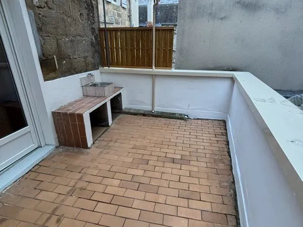 Appartement T2 avec terrasse en centre ville