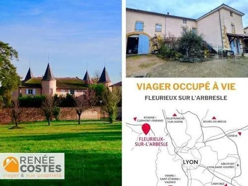 Viager occupé - F76-H77 ans - FLEURIEUX SUR L ARBRESLE (69210)