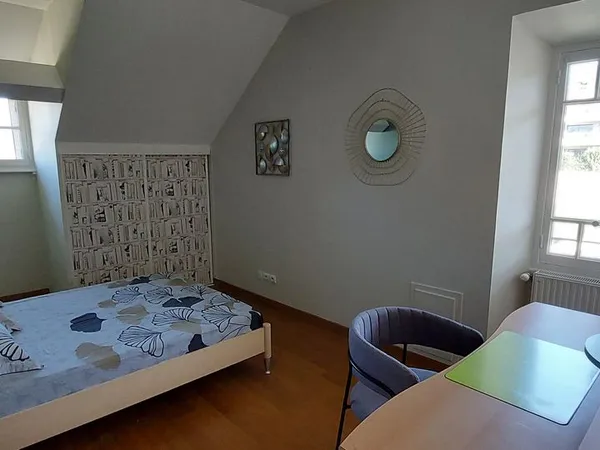 505 euros tout compris, belle chambre de 14m² dans un grand appartement duplex rénové