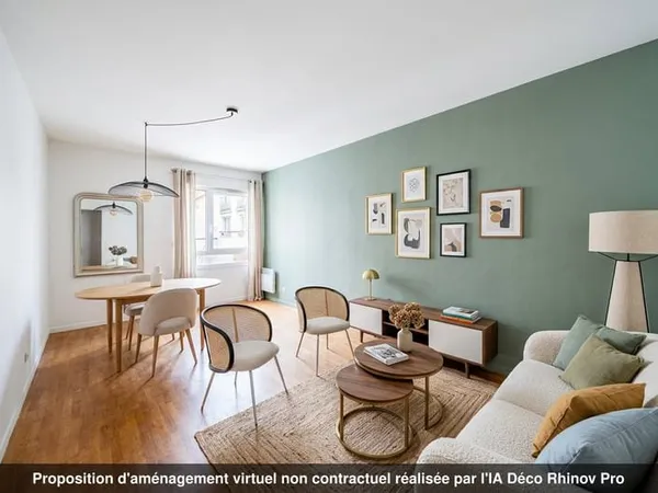 Appartement Paris Studio 32.26 m2