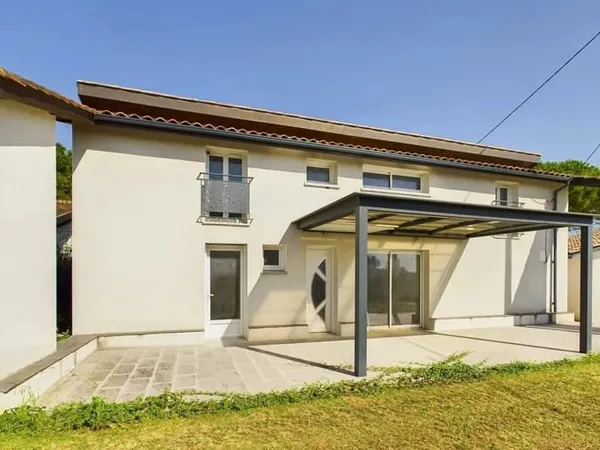 Splendide maison d'architecte à l'ambiance rétro/chic.