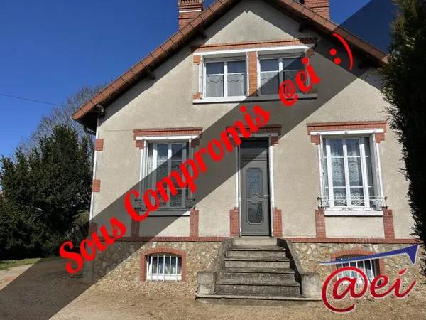 Maison T5 sur sous-sol + garage et dépendances sur un terrain d