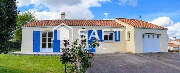 Maison vue sur le Château De Talmont Saint Hilaire