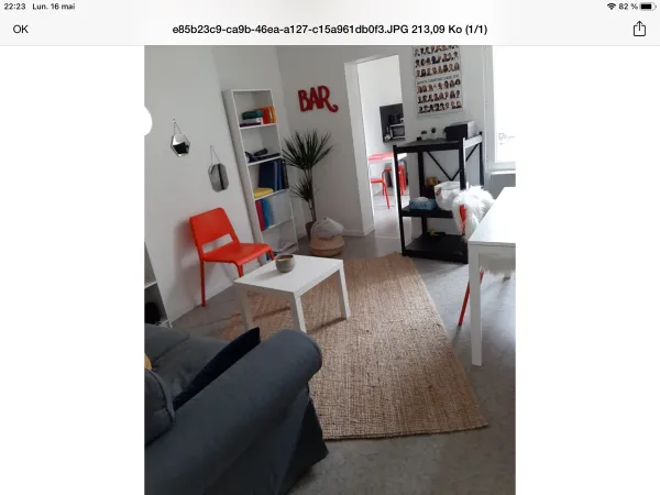 Loue Appartement 50m de Sc Po - T2 Centre ville Reims (51)