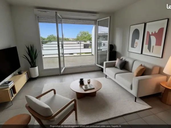 Appartement 2 pièces 44 m²