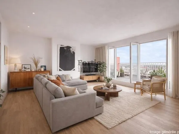 LES PAVILLONS SOUS BOIS - APPARTEMENT 110,36M2 -