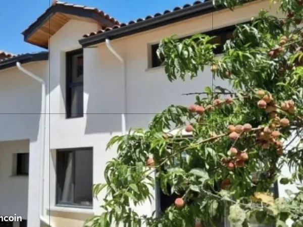 Maison d'architecte vue Adour