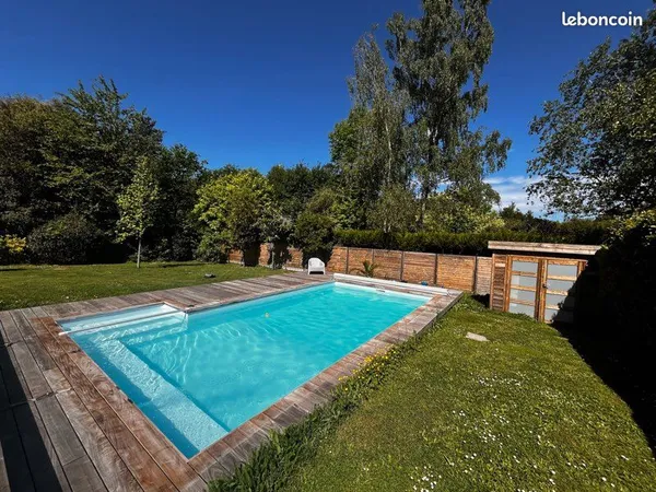 Maison familiale 163m2 5 chambres jardin piscine