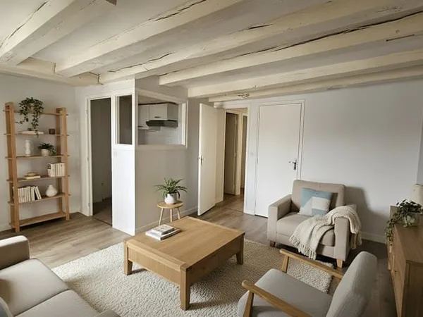 Appartement T3 - 49 m² - TOURS