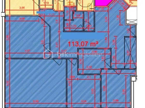 Bureaux 113 m²