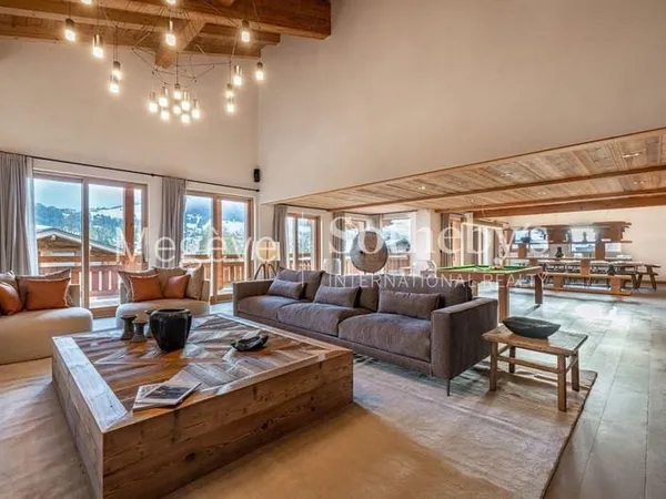 Chalet Karve - Chalet de luxe 9 chambres à Megève avec piscine