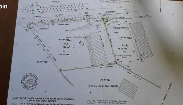 Terrain 739 m² constructible equeurdreville