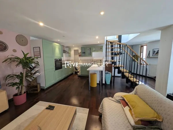 THONON centre- T3 duplex meublé de 86.60m² à 223 000€