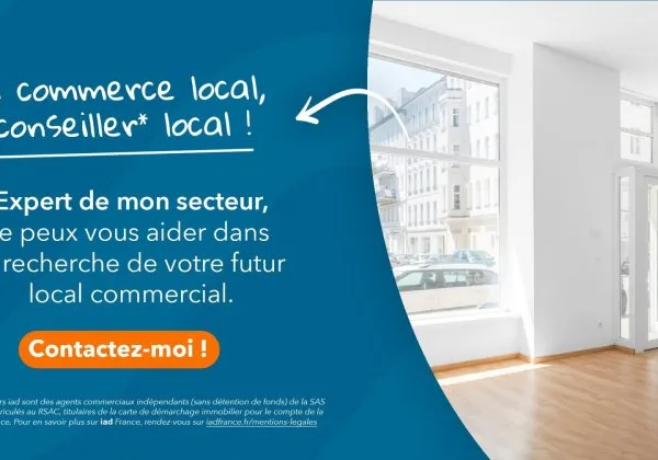 Local commercial 400 m²