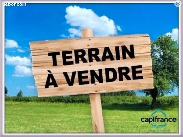 Terrain 813 m² Saint Vincent Des Landes