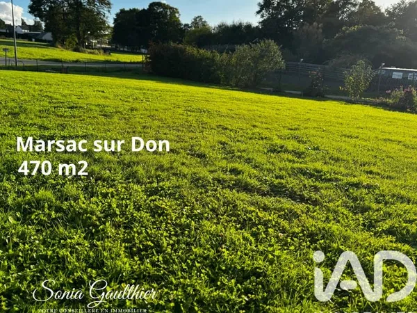 Terrain 470 m²