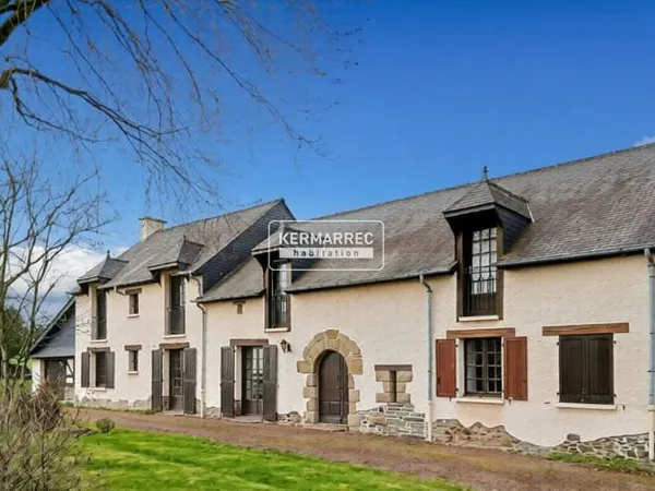 Longère 188 m² habitables avec jardin clos de 2200 m²