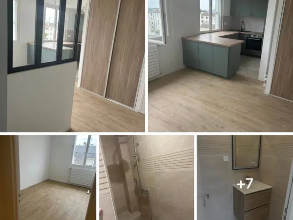 Appartement 3 pièces 56 m²
