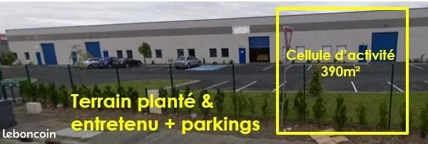 Local activité Seclin 390m²