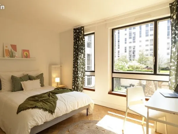 Chambre 1 pièce 24 m²