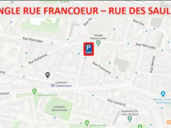 Angle Francoeur / Saules - Lamarck