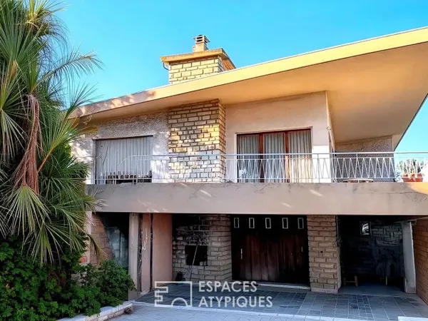 Élégance moderniste d'une maison d'architecte de 1965