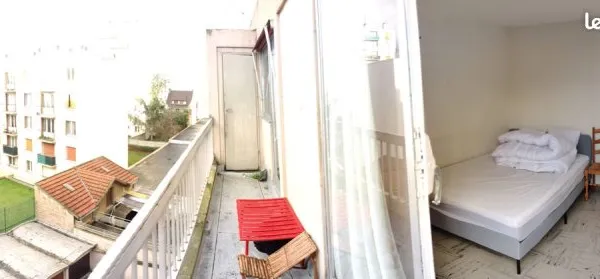 3 Chambre dispo dans coloc lumineuse proche Paris balcon meublée tout compris APL