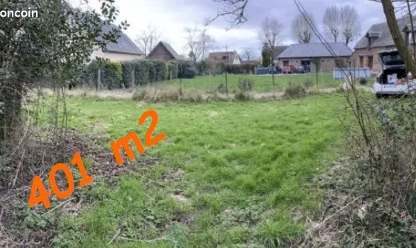 Terrain 401 m² FRESNE LE PLAN