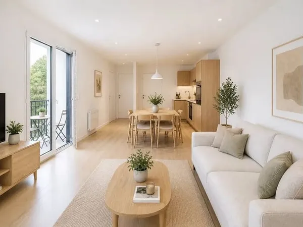 Appartement 2 pièces 49 m²