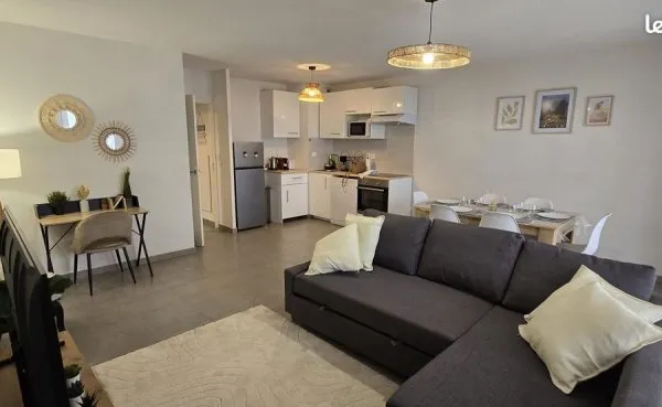 T3, 62m2, dernier étage, parking, loggia, Métro Borderouge, quartier Grand Selve