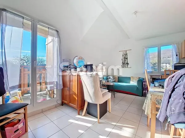 Appartement duplex T1 de 37m2 avec balcon et parking!