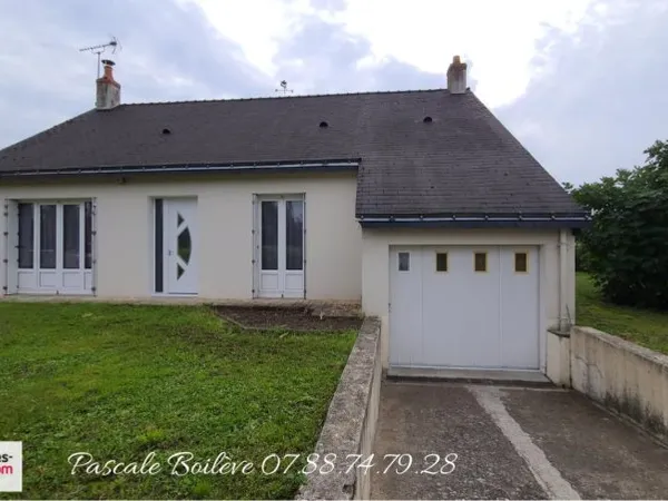 Joli pavillon 3 chambres avec vie de plain-pied proche commodités - VERNANTES (49390)
