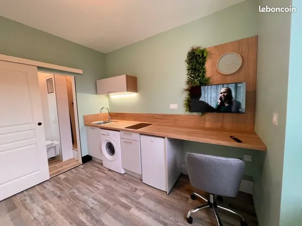 Ensemble Immobilier Studio neuf, Comble 45m²+cave