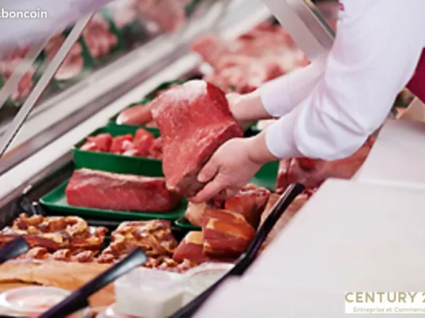 Fonds de commerce boucherie, charcuterie 180 m²
