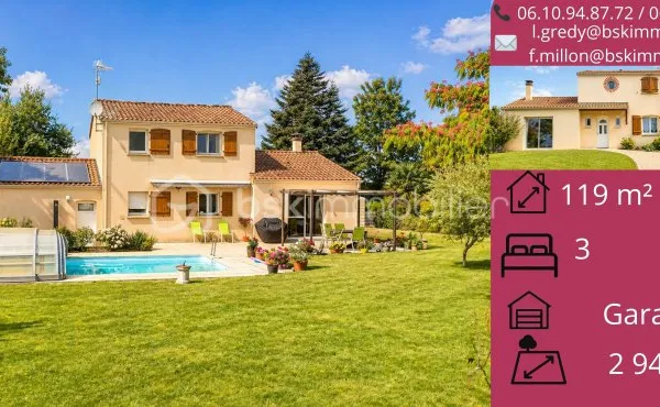 Maison 4 pièces 120 m²