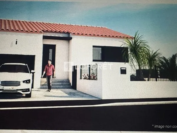 Canet En Roussillon Villa plain pied 4 pièces + garage