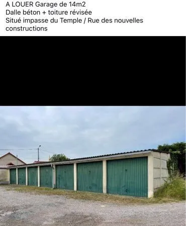 Garage à Louer