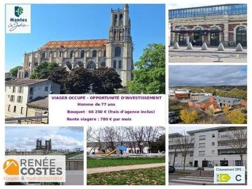 Viager occupé - H77 ans - MANTES LA JOLIE (78200)