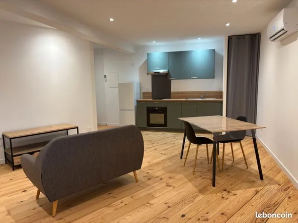 Appartement meublé, 50m2 rénové à neuf