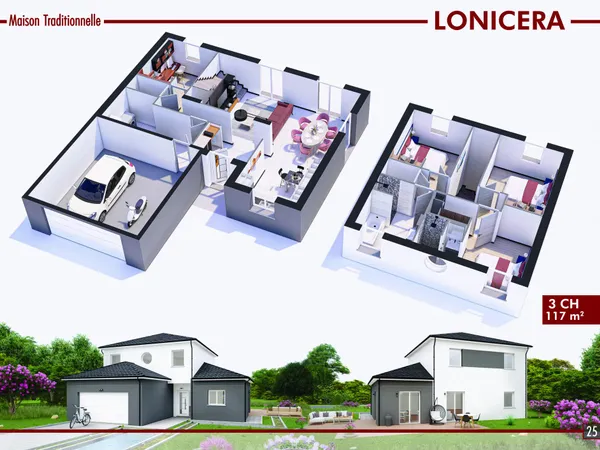 Maison neuve à construire