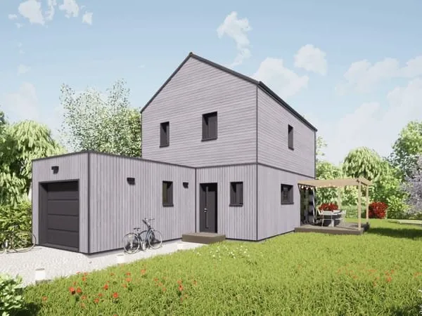 Terrain + Maison neuve en ossature bois de 115m² à Olonne-sur-Mer