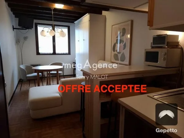 Vente appartement studio station thermale et ski