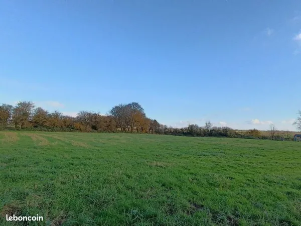 Grand terrain viabilisé proche TOUQUET cote d'opale