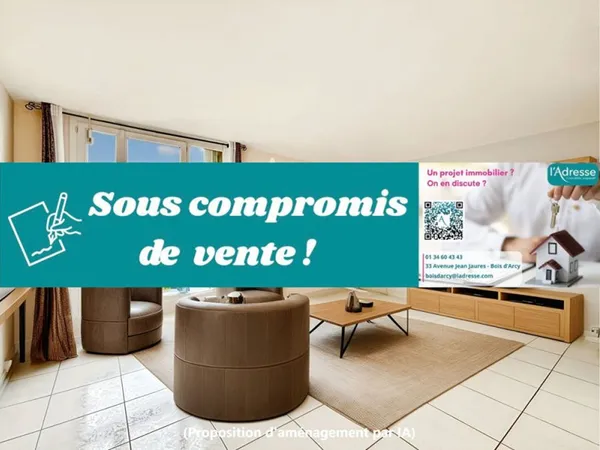 Appartement Bois D Arcy 3 pièce(s) 62 m2