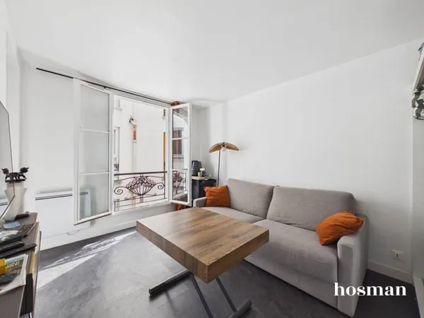 Studio fonctionnel de 17m² - Entièrement rénové - Avec ascenseur - Rue Léon Frot, Paris 11ème
