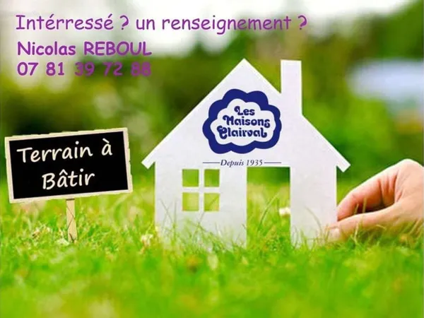 Terrain à bâtir de 500 m² à FONTAINEBLEAU (77)