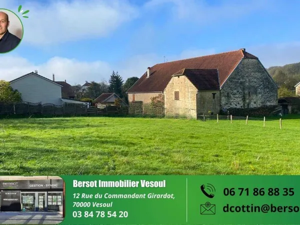 Terrain constructible 1755 m²
