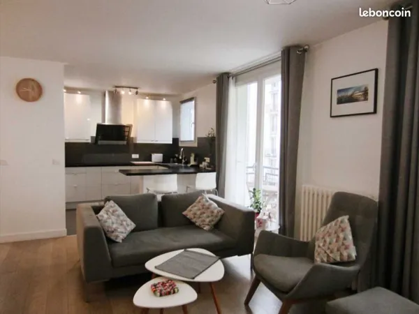 🌟 T2 Meublé Coup de Coeur - Centre-ville Blérancourt - Clim - Entièrement équipé